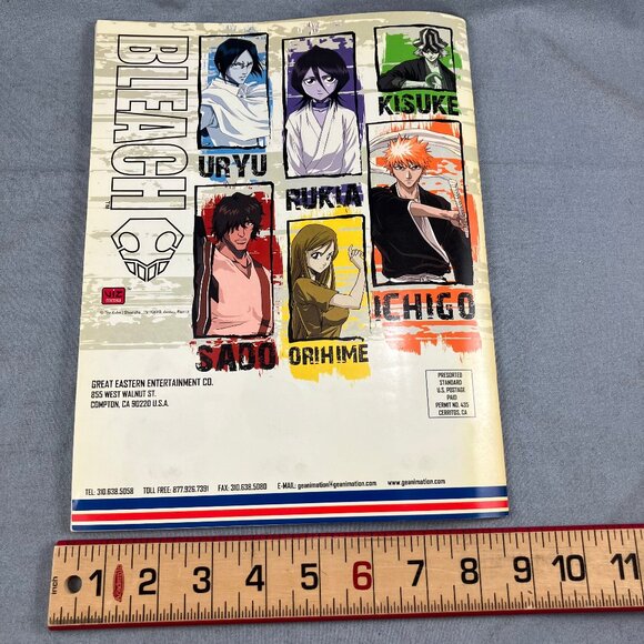 Great Eastern USA Anime 2007 Product Trade Catalog Bleach Naruto Inuyasha Viz - Picture 2 of 5